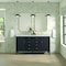 James Martin Vanities 60'' Double Vanity, Carbon Oak w/ 3 CM Ethereal Noctis Quartz Top 485-V60D-CBO-3ENC - alternate 4